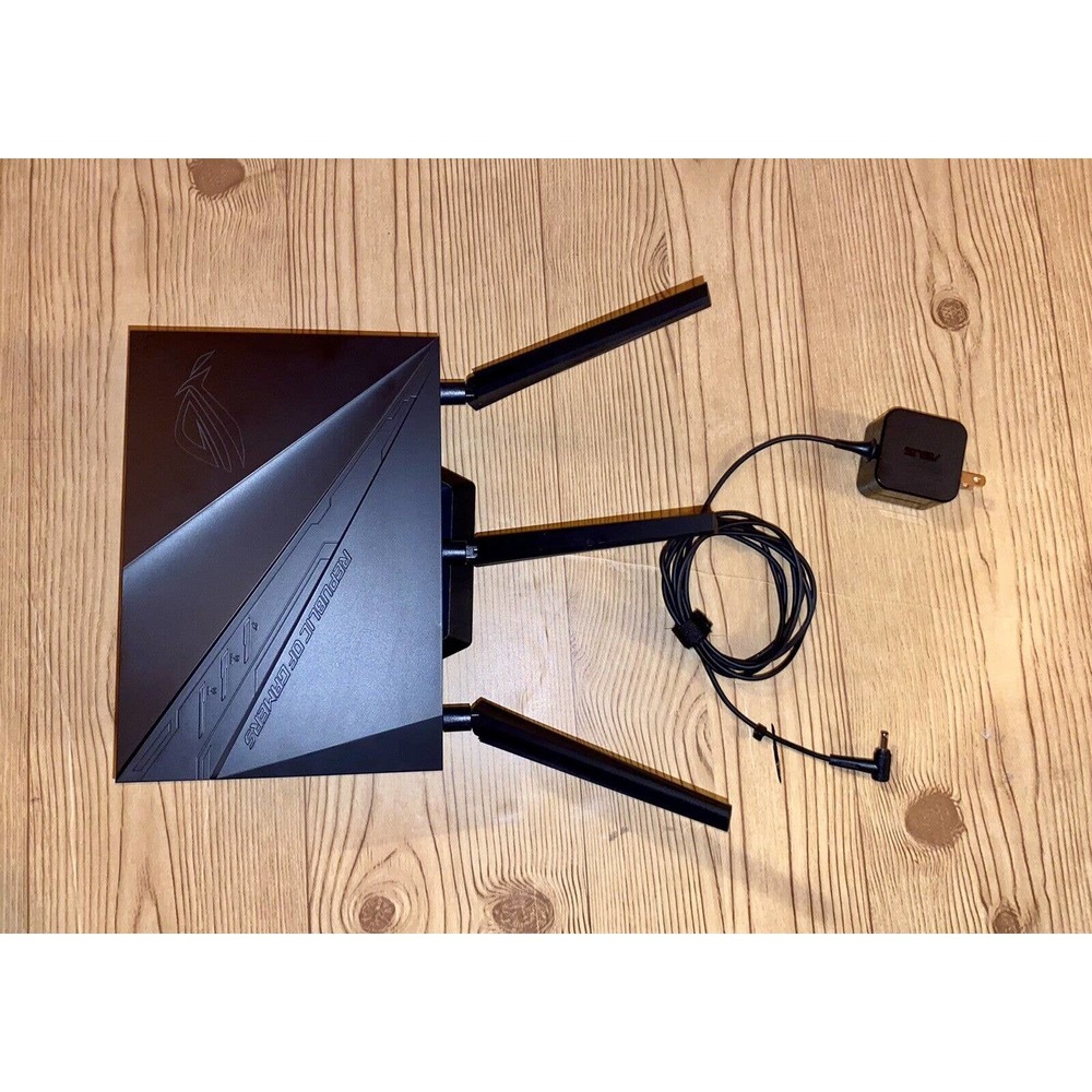 ASUS ROG Rapture 4 Port Wireless Router Gaming Router Dual Band GT-AC2900 D61